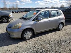 Salvage cars for sale at Arlington, WA auction: 2007 Honda FIT