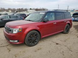 Salvage cars for sale at Pennsburg, PA auction: 2017 Ford Flex SEL