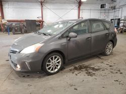 Salvage cars for sale at Center Rutland, VT auction: 2013 Toyota Prius V