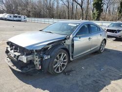 Salvage cars for sale at Glassboro, NJ auction: 2015 Mazda 6 Grand Touring