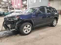 Salvage cars for sale at Blaine, MN auction: 2021 Toyota Rav4 XLE