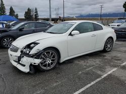 Salvage cars for sale from Copart Rancho Cucamonga, CA: 2006 Infiniti G35