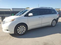 Toyota salvage cars for sale: 2011 Toyota Sienna XLE