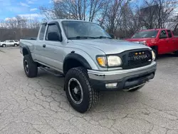 Salvage trucks for sale at North Billerica, MA auction: 2002 Toyota Tacoma Xtracab