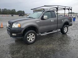 Salvage cars for sale from Copart Lumberton, NC: 2004 Ford F150