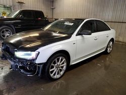 Salvage cars for sale at Ham Lake, MN auction: 2014 Audi A4 Premium Plus