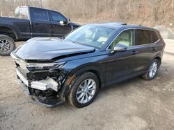 Salvage cars for sale at Marlboro, NY auction: 2024 Honda CR-V EXL