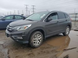 Salvage cars for sale at Elgin, IL auction: 2015 Honda CR-V EXL