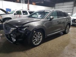 Salvage cars for sale at Blaine, MN auction: 2016 Mazda CX-9 Grand Touring