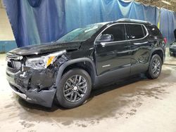 Salvage cars for sale at Woodhaven, MI auction: 2018 GMC Acadia SLT-1