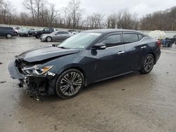 Carros salvage a la venta en subasta: 2017 Nissan Maxima 3.5S