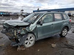 2015 Subaru Forester 2.5I en venta en Woodhaven, MI