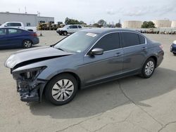 Salvage cars for sale at Martinez, CA auction: 2012 Honda Accord LX