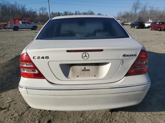 2004 Mercedes-Benz C 240 4matic