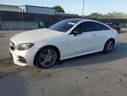 Mercedes-Benz salvage cars for sale: 2018 Mercedes-Benz E 400