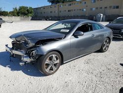 Salvage cars for sale at Opa Locka, FL auction: 2018 Mercedes-Benz E 400