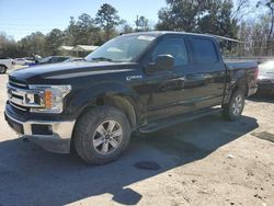 Salvage cars for sale at Savannah, GA auction: 2019 Ford F150 Supercrew