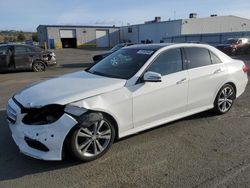 Salvage cars for sale at Vallejo, CA auction: 2015 Mercedes-Benz E 350