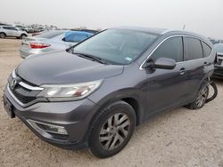 Salvage cars for sale at San Antonio, TX auction: 2015 Honda CR-V EXL