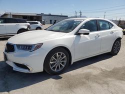 Salvage cars for sale at Sun Valley, CA auction: 2018 Acura TLX Tech