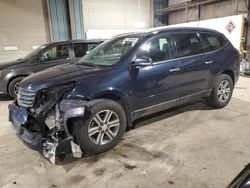 Salvage cars for sale at Eldridge, IA auction: 2016 Chevrolet Traverse LT