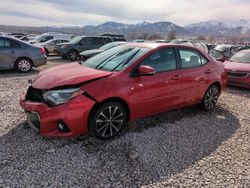 Salvage cars for sale at Magna, UT auction: 2015 Toyota Corolla L