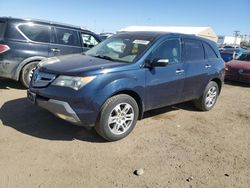 Salvage cars for sale at Brighton, CO auction: 2009 Acura MDX Technology