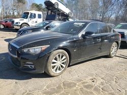 Salvage cars for sale at Austell, GA auction: 2017 Infiniti Q50 Premium