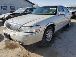 Salvage cars for sale at Pekin, IL auction: 2004 Lincoln Town Car Ultimate