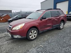 Vehiculos salvage en venta de Copart Elmsdale, NS: 2011 Subaru Outback 2.5I Premium