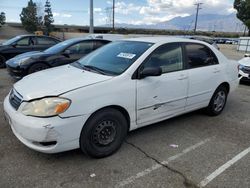 Salvage cars for sale from Copart Rancho Cucamonga, CA: 2007 Toyota Corolla CE