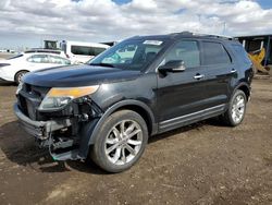 Salvage cars for sale at Brighton, CO auction: 2011 Ford Explorer Limited