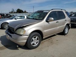 Salvage cars for sale at Nampa, ID auction: 2001 Mercedes-Benz ML 320