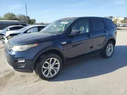 Land Rover salvage cars for sale: 2015 Land Rover Discovery Sport HSE