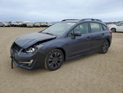 Salvage cars for sale at American Canyon, CA auction: 2015 Subaru Impreza Sport Limited