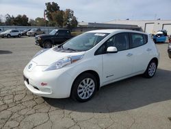 Salvage cars for sale at Martinez, CA auction: 2017 Nissan Leaf S