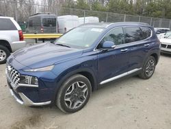 Salvage cars for sale at Waldorf, MD auction: 2023 Hyundai Santa FE Limited