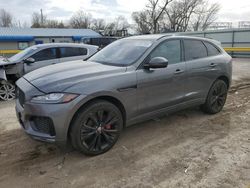 Salvage cars for sale at Wichita, KS auction: 2017 Jaguar F-PACE S