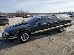 Salvage cars for sale at Cahokia Heights, IL auction: 1993 Buick Roadmaster Estate