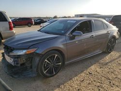 Salvage cars for sale at San Antonio, TX auction: 2018 Toyota Camry XSE