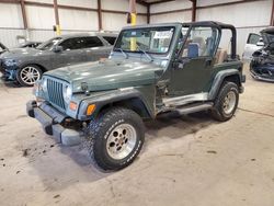 Salvage cars for sale at Pennsburg, PA auction: 1999 Jeep Wrangler / TJ Sport