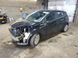 Salvage cars for sale at Angola, NY auction: 2016 Ford Fiesta S