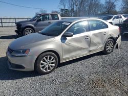 Salvage cars for sale at Gastonia, NC auction: 2013 Volkswagen Jetta SE