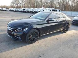 Salvage cars for sale at Glassboro, NJ auction: 2015 Mercedes-Benz C 300 4matic