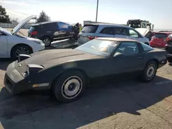 Salvage cars for sale at Moraine, OH auction: 1985 Chevrolet Corvette