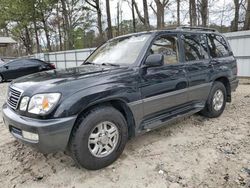 Salvage cars for sale at Austell, GA auction: 2001 Lexus LX 470