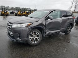 Salvage cars for sale at Dunn, NC auction: 2017 Toyota Highlander LE