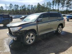 Vehiculos salvage en venta de Copart Harleyville, SC: 2012 Toyota Highlander Limited