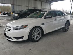 Salvage cars for sale at Cartersville, GA auction: 2016 Ford Taurus Limited