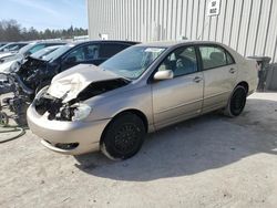 Salvage cars for sale at Franklin, WI auction: 2007 Toyota Corolla CE